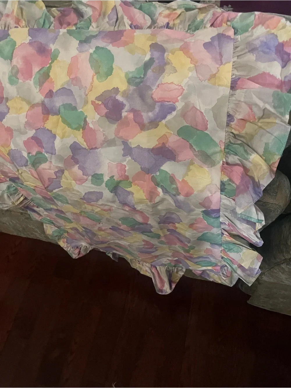 Wamsutta Pastel Watercolor standard pillow sham